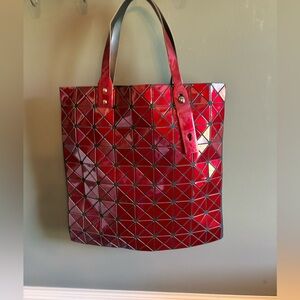 Red Zip Up Bag